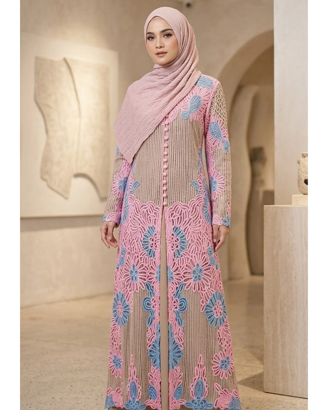 Gamis Sulam Usus