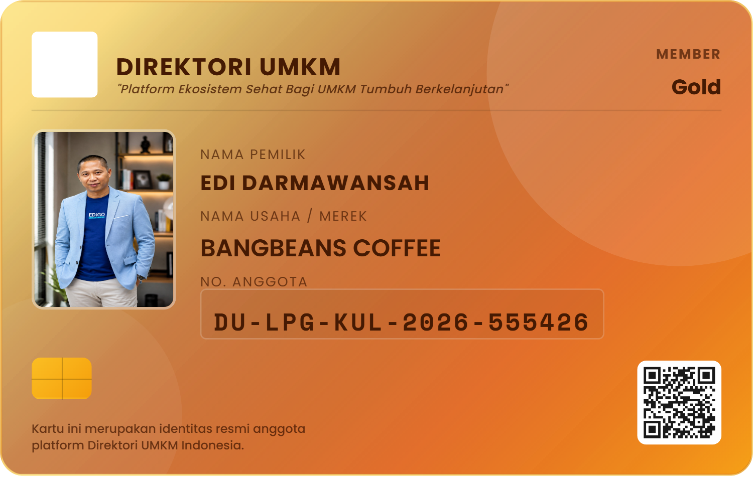 Kartu Member UMKM